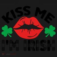 Kiss Me I'm Irish Funny St Patricks Day Women's Hoodie thumb 2