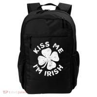 Kiss Me I'm Irish TShirt Saint Patrick Day Shirt Backpack thumb 0