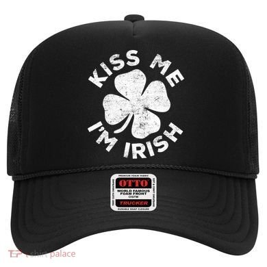 Kiss Me I'm Irish TShirt Saint Patrick Day Shirt Hat
