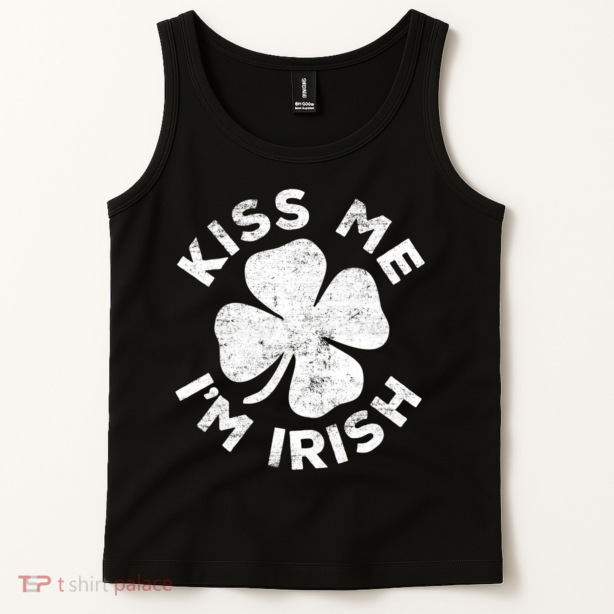 Kiss Me I'm Irish TShirt Saint Patrick Day Shirt Tank Top