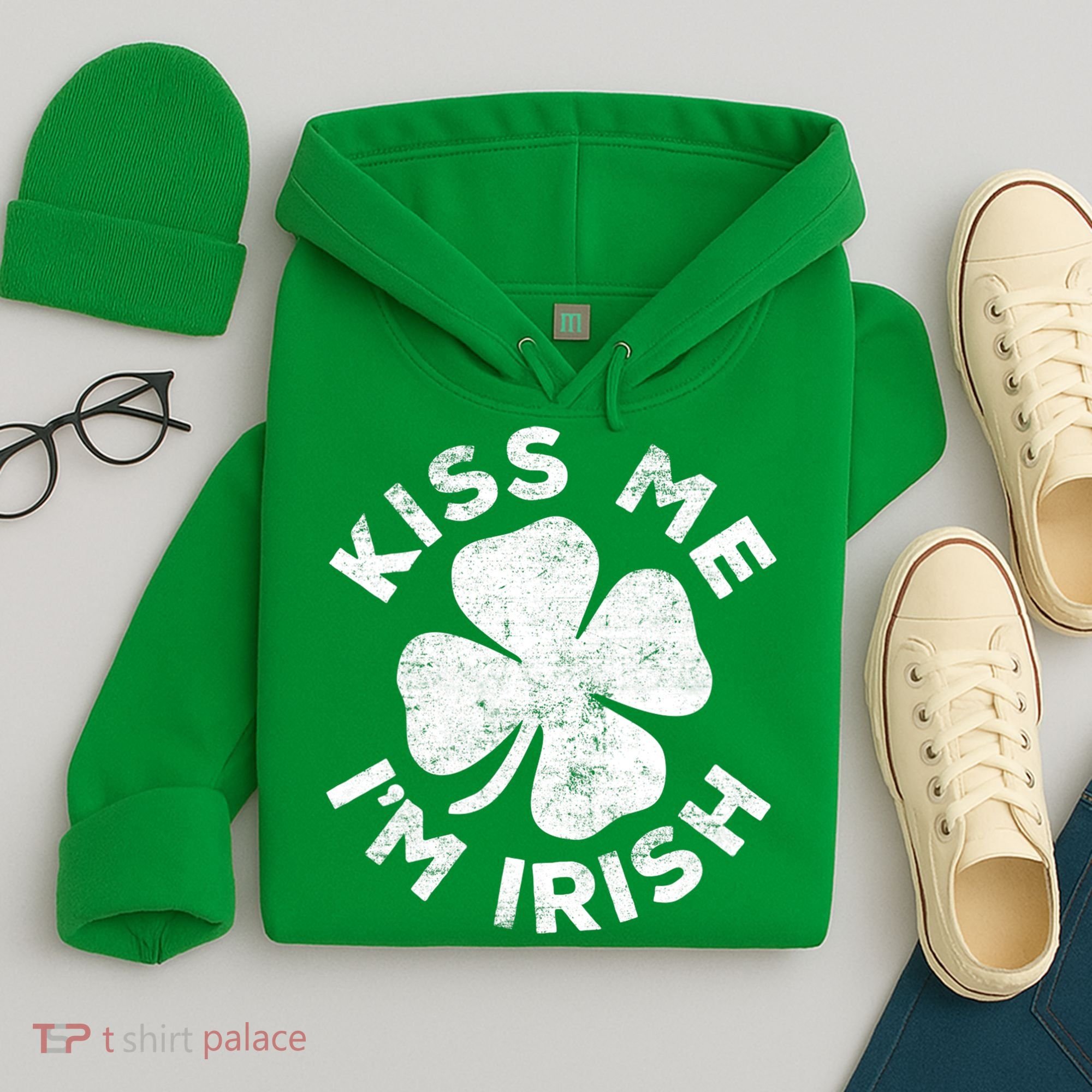 Kiss Me I'm Irish TShirt Saint Patrick Day Shirt Hoodie