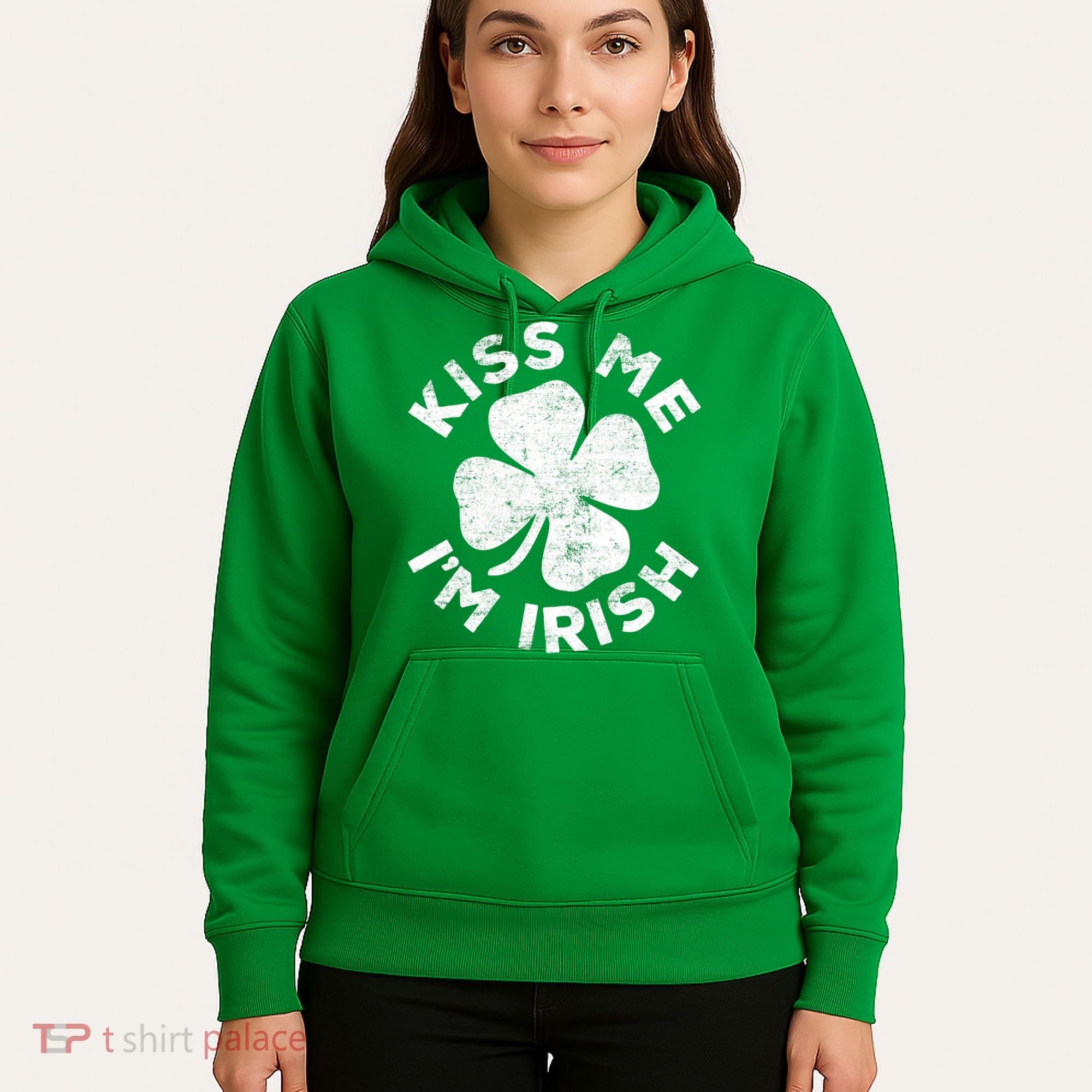 Kiss Me I'm Irish TShirt Saint Patrick Day Shirt Hoodie