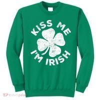 Kiss Me I'm Irish TShirt Saint Patrick Day Shirt Sweatshirt thumb 0