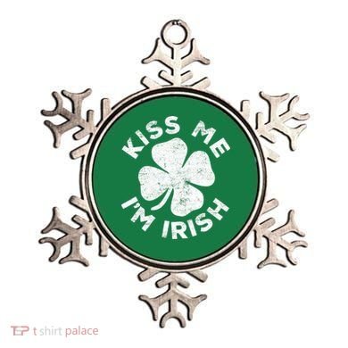 Kiss Me I'm Irish TShirt Saint Patrick Day Shirt Ornament