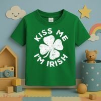 Kiss Me I'm Irish TShirt Saint Patrick Day Shirt Toddler T-Shirt thumb 3