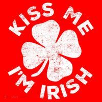 Kiss Me I'm Irish TShirt Saint Patrick Day Shirt Santa Hat thumb 1