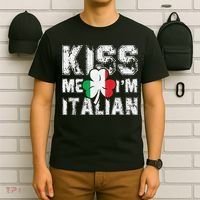 Kiss Me I'm Italian Shirt Great Saint Patrick's Day T-Shirt thumb 6