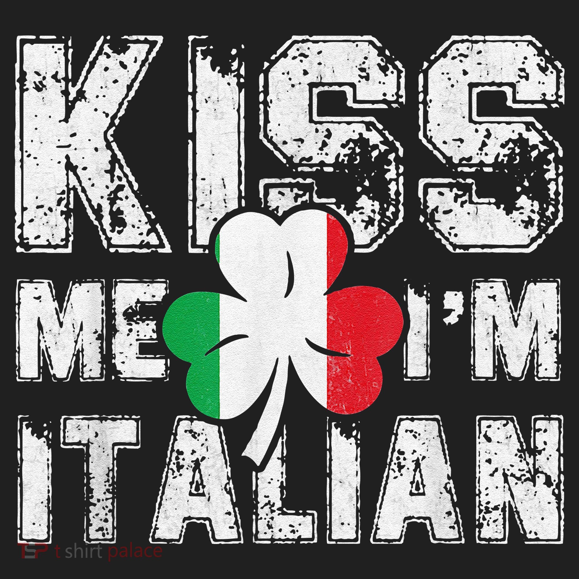 Kiss Me I'm Italian Shirt Great Saint Patrick's Day Beanie