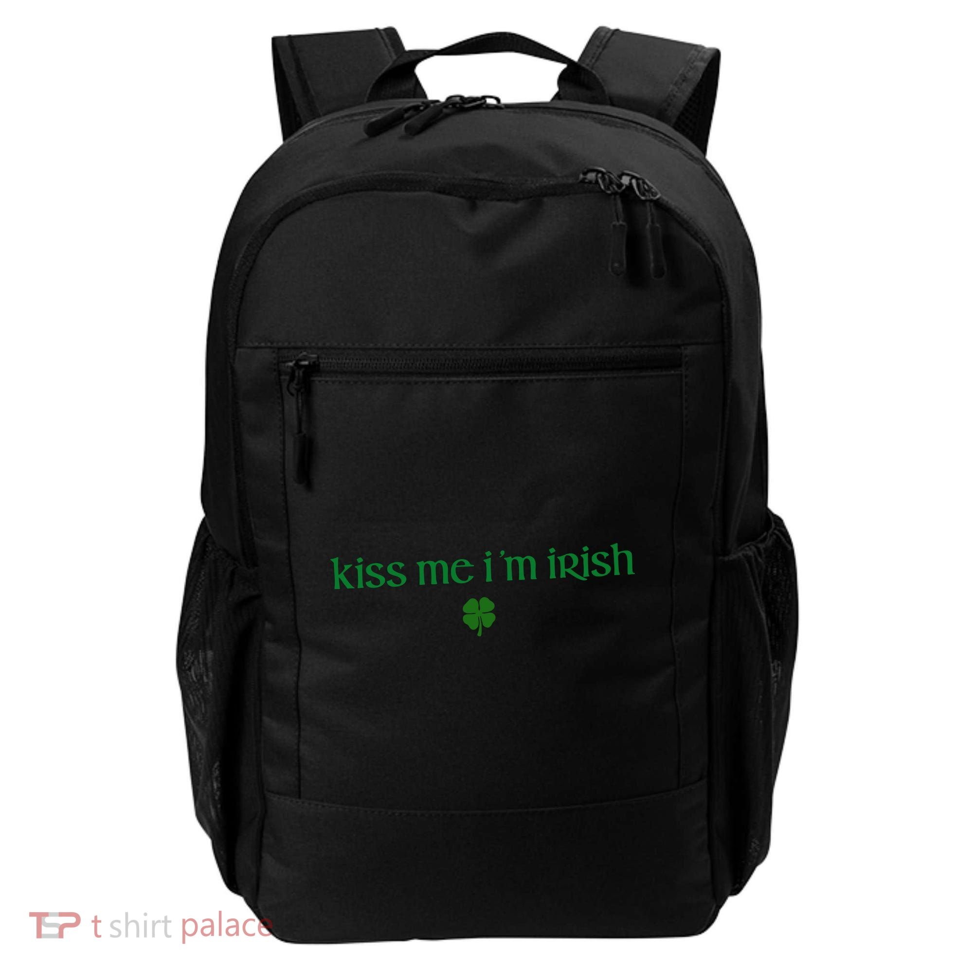 Kiss Me IM Irish Backpack