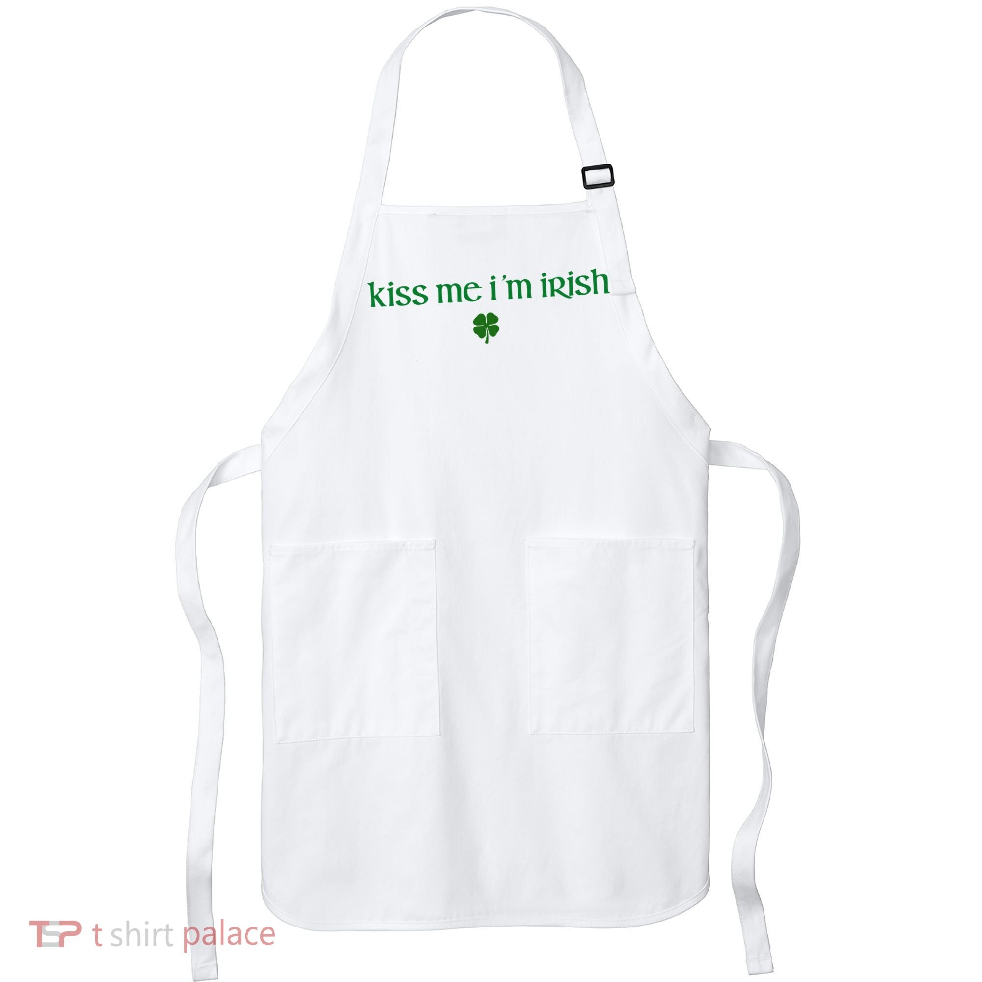 Kiss Me IM Irish Apron
