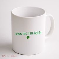 Kiss Me IM Irish Coffee Mug thumb 1