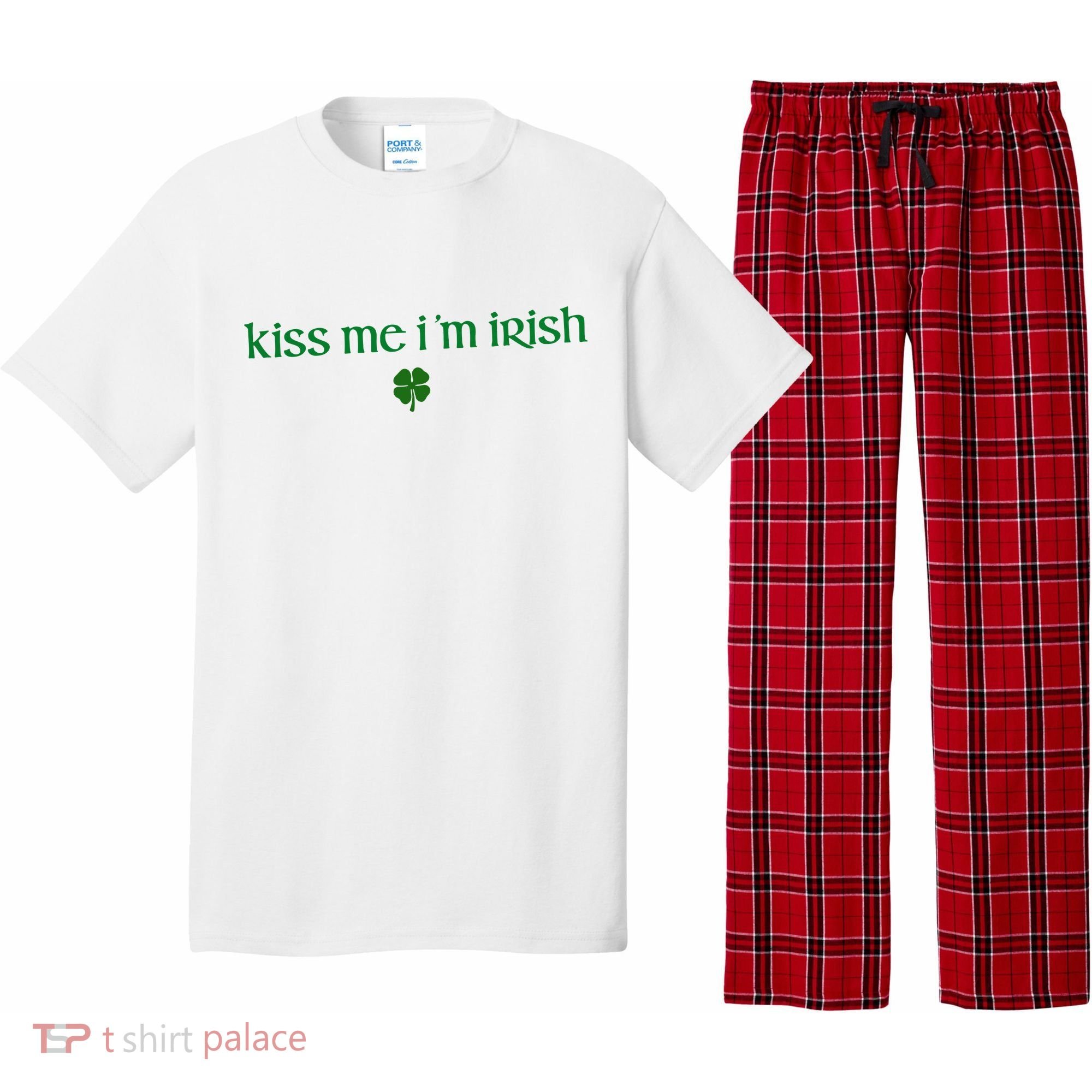 Kiss Me IM Irish Pajama Set
