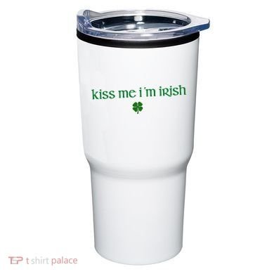 Kiss Me IM Irish Tumbler