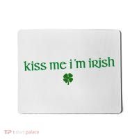 Kiss Me IM Irish Mousepad thumb 0