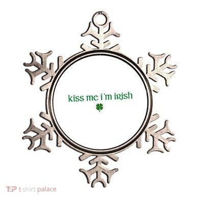 Kiss Me IM Irish Ornament