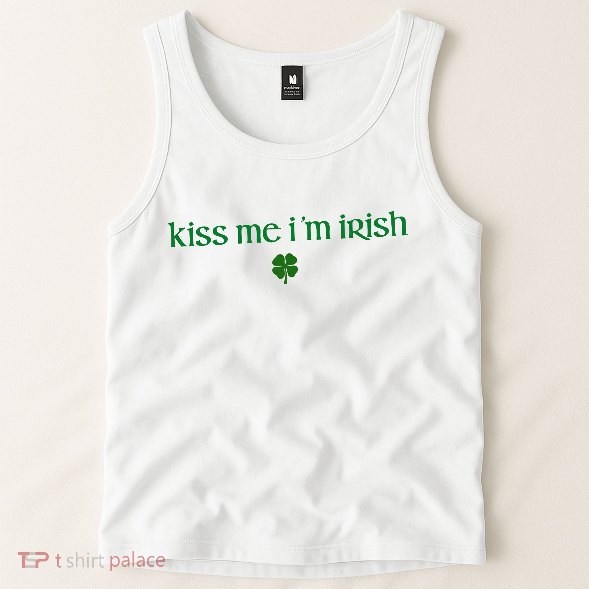 Kiss Me IM Irish Tank Top