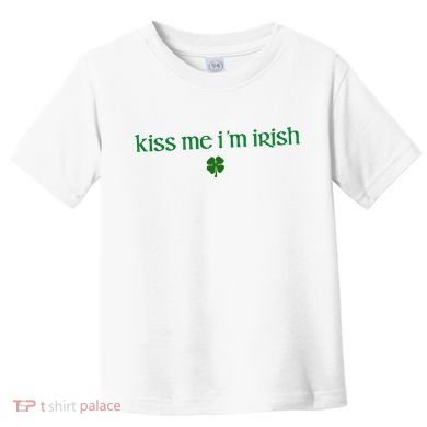 Kiss Me IM Irish Toddler T-Shirt