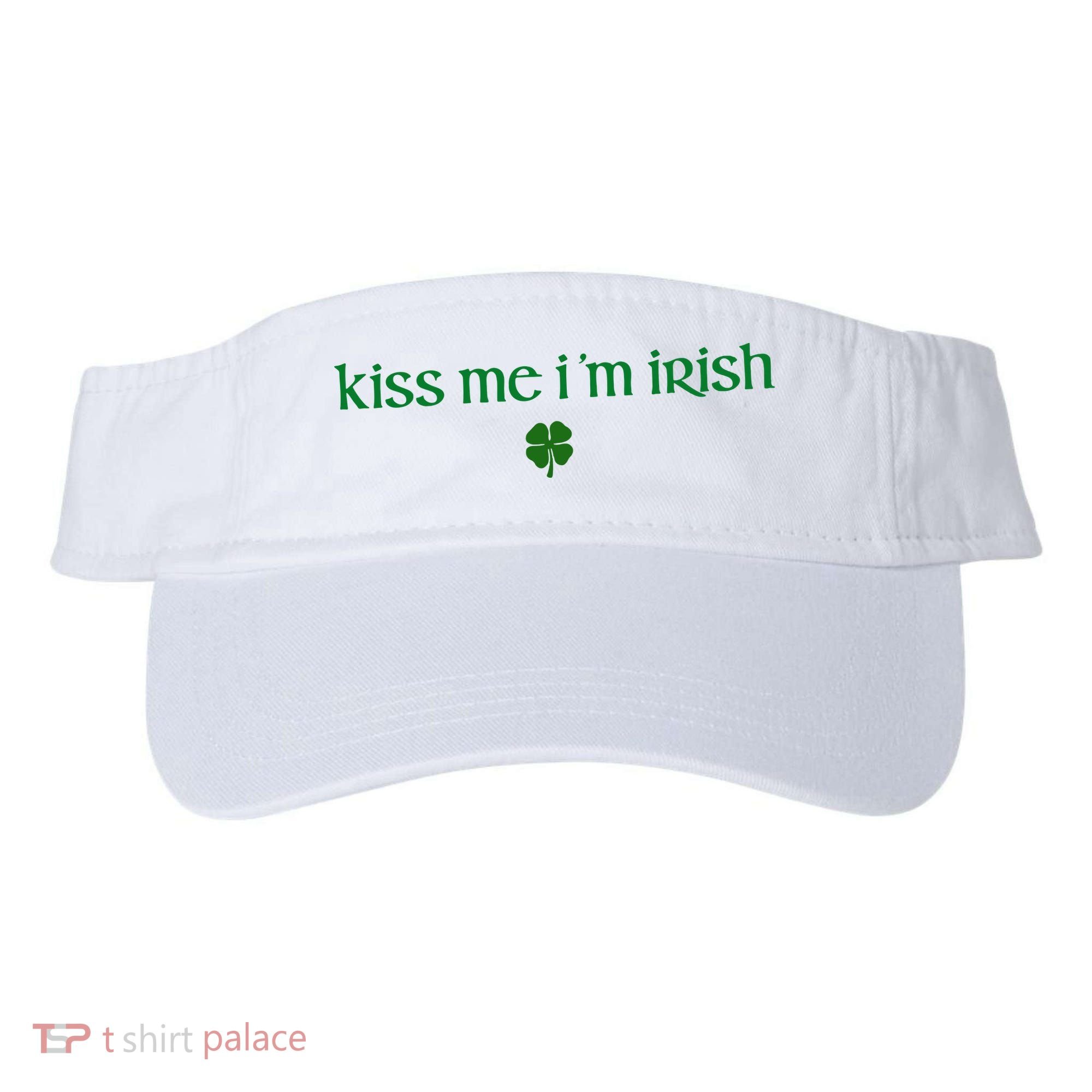Kiss Me IM Irish Visor