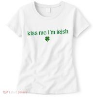 Kiss Me IM Irish Women's T-Shirt thumb 0