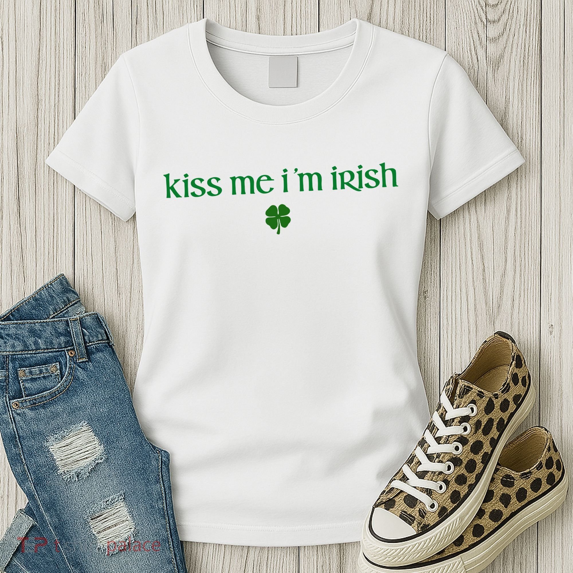 Kiss Me IM Irish Women's T-Shirt