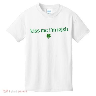 Kiss Me IM Irish Kids T-Shirt