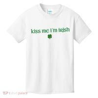 Kiss Me IM Irish Kids T-Shirt thumb 0