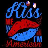 Kiss Me Im American Coffee Mug thumb 5