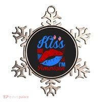 Kiss Me Im American Ornament thumb 0