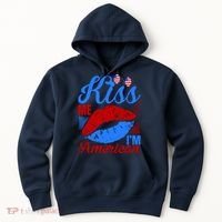 Kiss Me Im American Hoodie thumb 0