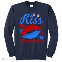 Kiss Me Im American Sweatshirt thumb 0