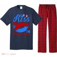 Kiss Me Im American Pajama Set thumb 0