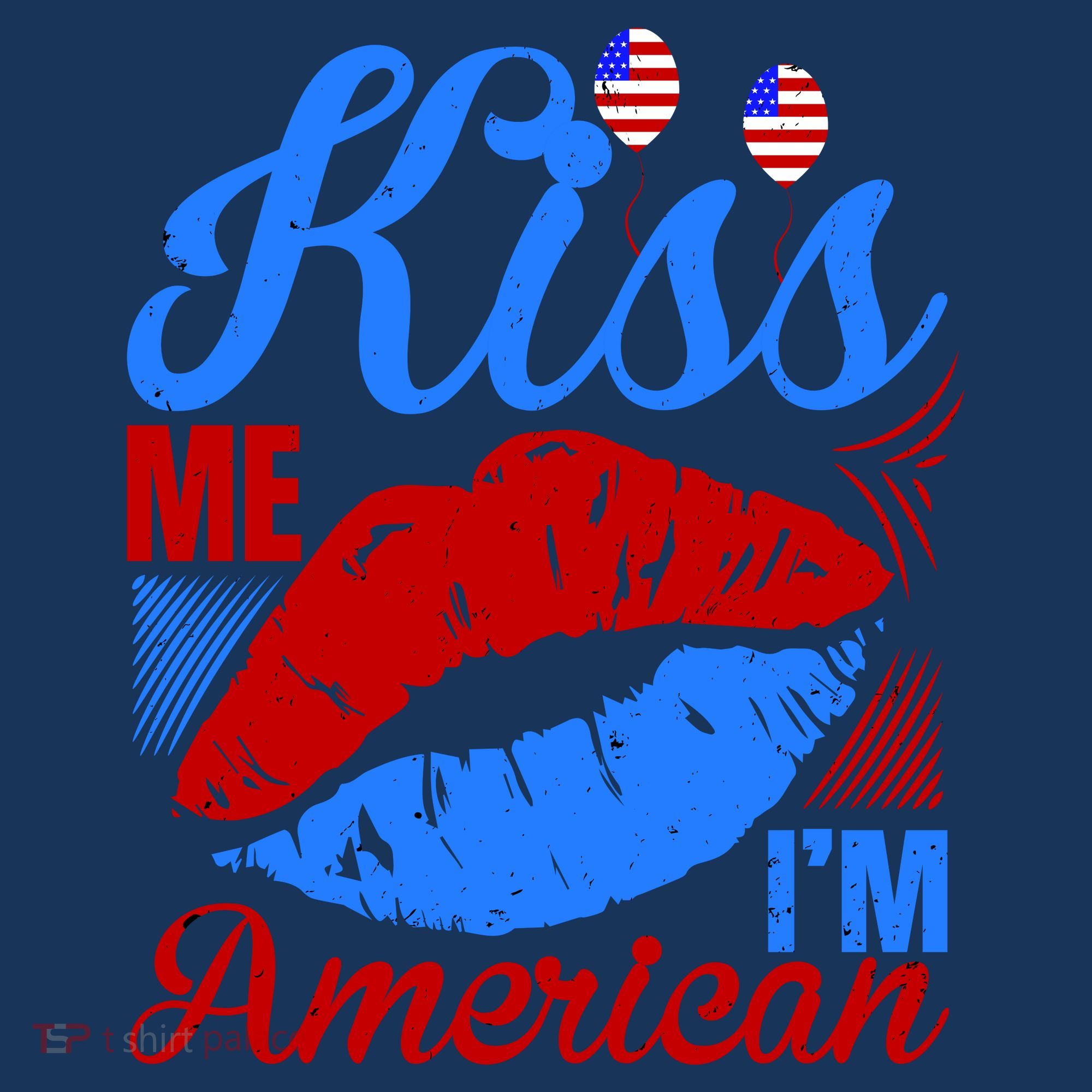 Kiss Me Im American Women's Hoodie