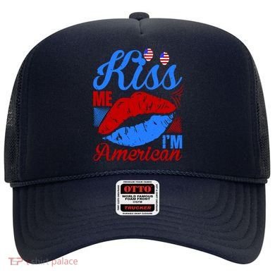 Kiss Me Im American Hat