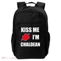Kiss Me Im Chaldean Backpack thumb 0