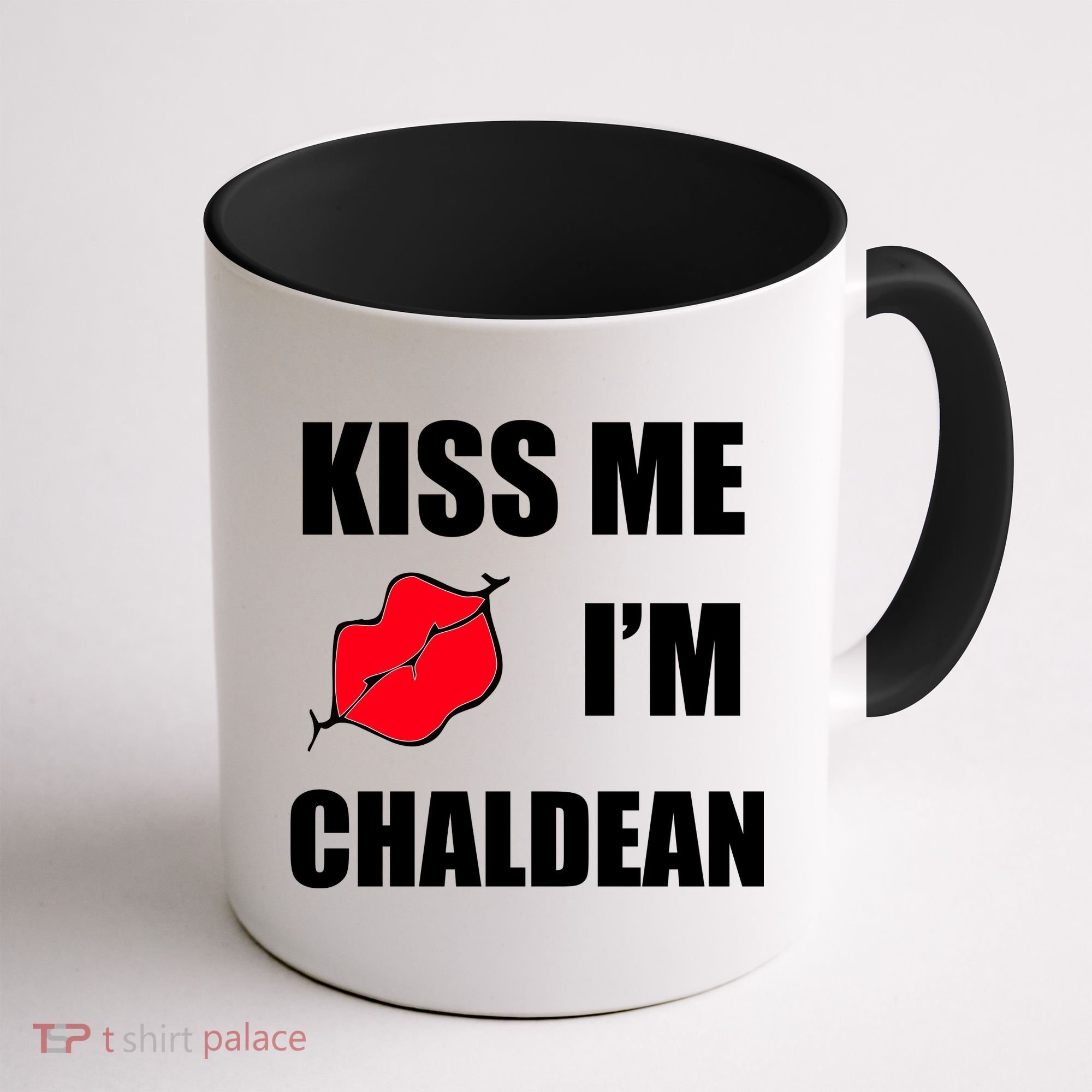 Kiss Me Im Chaldean Coffee Mug