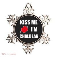 Kiss Me Im Chaldean Ornament thumb 0