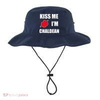 Kiss Me Im Chaldean Bucket Hat thumb 0