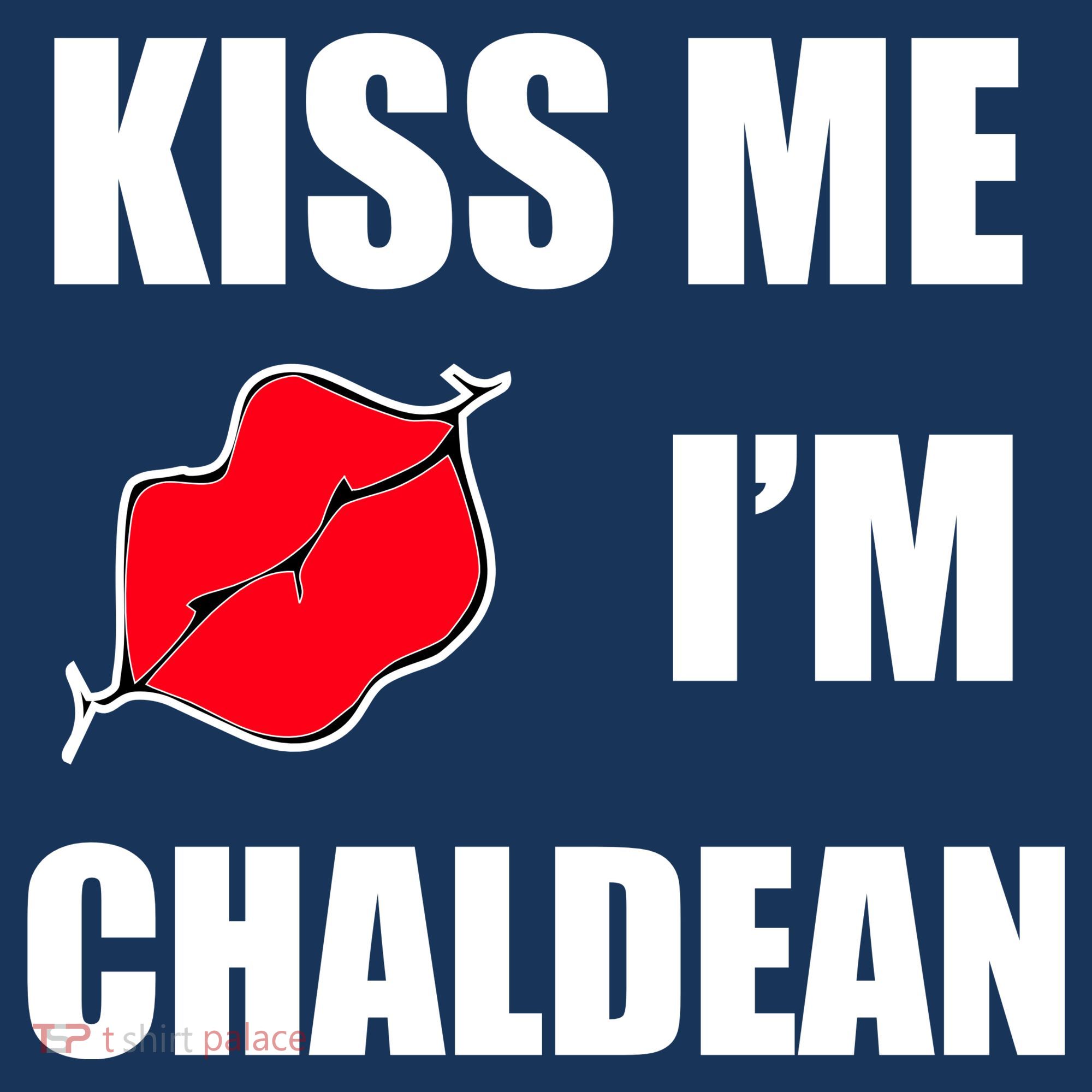 Kiss Me Im Chaldean Women's Hoodie
