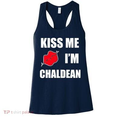Kiss Me Im Chaldean Women's Tank Top