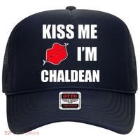 Kiss Me Im Chaldean Hat thumb 0