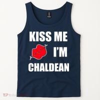 Kiss Me Im Chaldean Tank Top thumb 2
