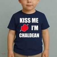 Kiss Me Im Chaldean Toddler T-Shirt thumb 2