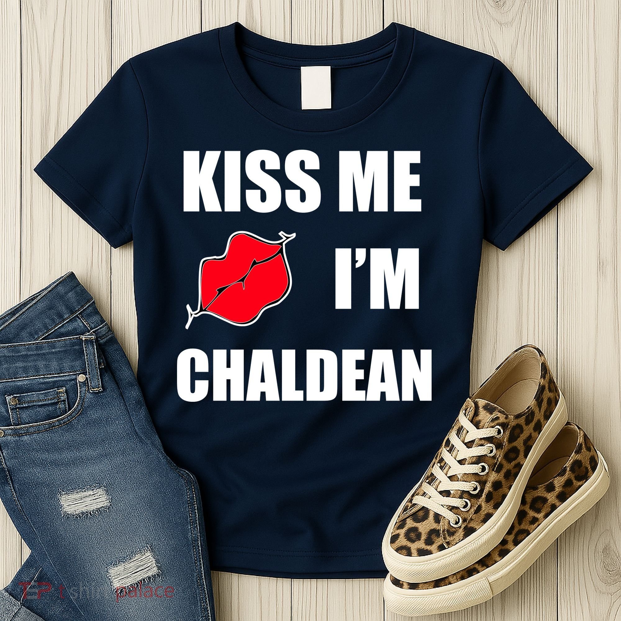 Kiss Me Im Chaldean Women's T-Shirt