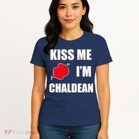 Kiss Me Im Chaldean Women's T-Shirt thumb 4