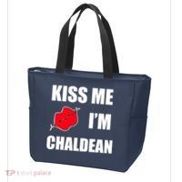 Kiss Me Im Chaldean Tote Bag thumb 3