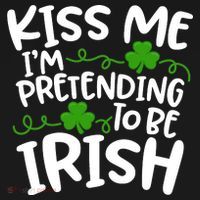 Kiss Me I'm Pretending To Be Irish Backpack thumb 2