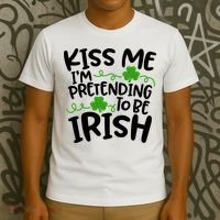 Kiss Me I'm Pretending To Be Irish T-Shirt thumb 3