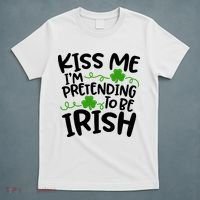 Kiss Me I'm Pretending To Be Irish T-Shirt thumb 5