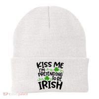 Kiss Me I'm Pretending To Be Irish Beanie thumb 0