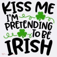 Kiss Me I'm Pretending To Be Irish Mousepad thumb 1